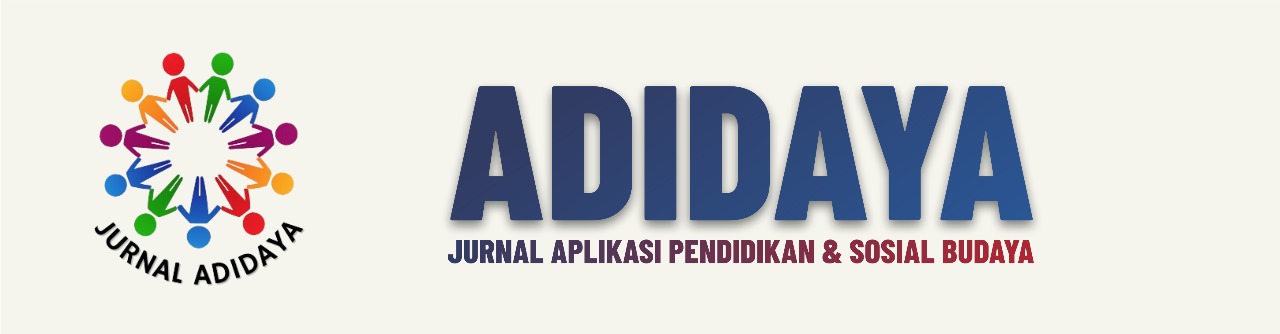 ADIDAYA : Aplikasi Pendidikan dan Sosial Budaya